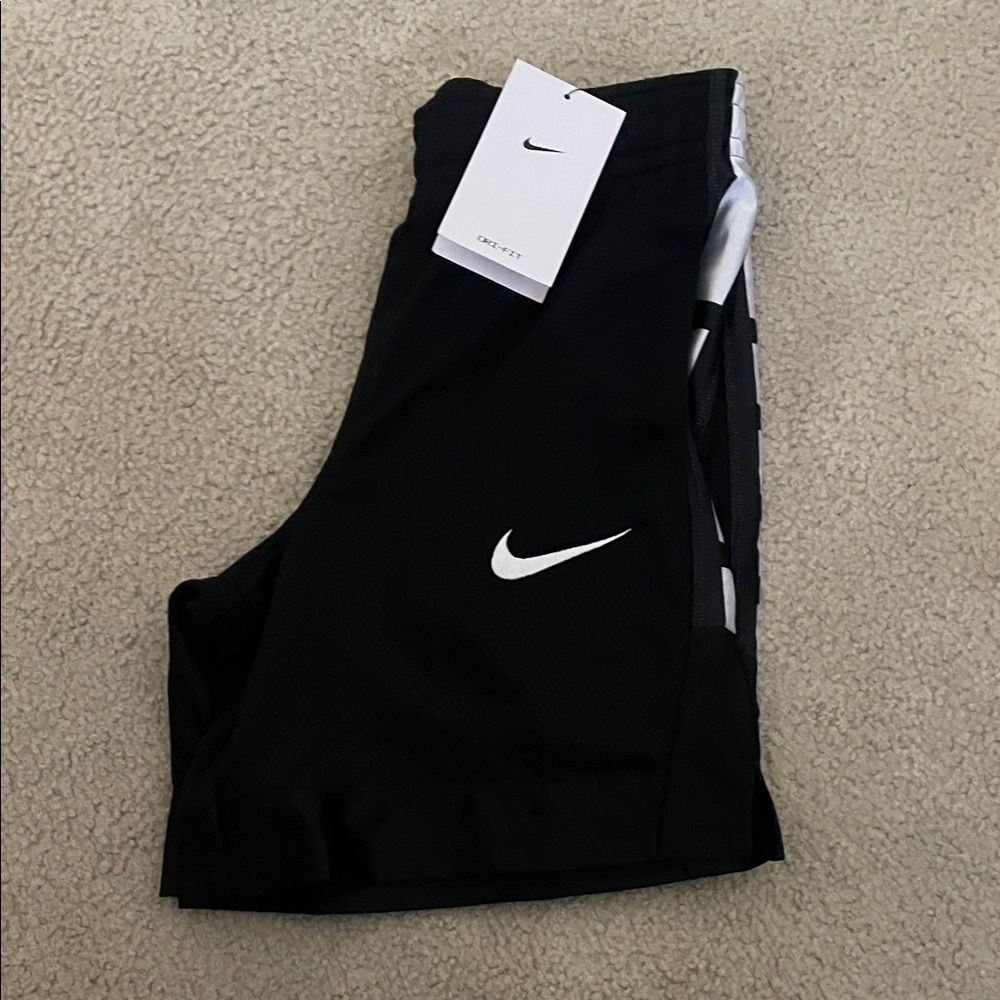 Nike Kids Black Athletic Shorts